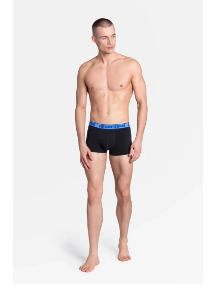 Boxerky Lynx 38833-MLC Sada 2 ks černošedé - Henderson