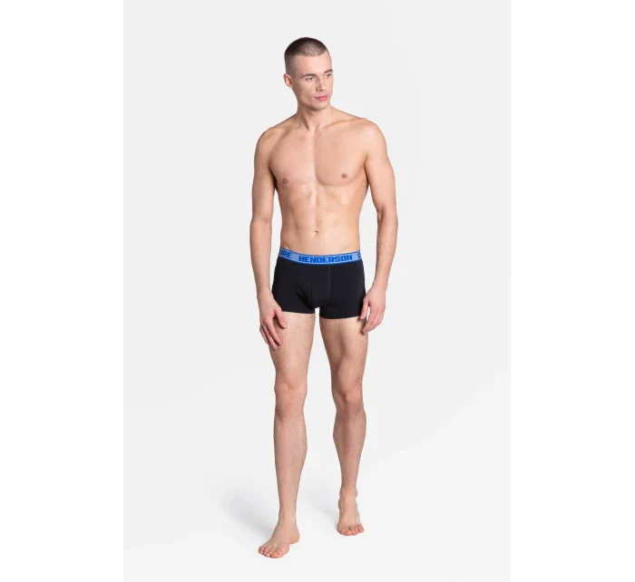 Boxerky Lynx 38833-MLC Sada 2 ks černošedé - Henderson