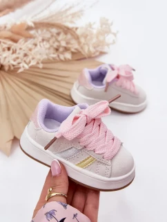 Dětské sportovní sneakers na suchý zip Celyna – multikolor