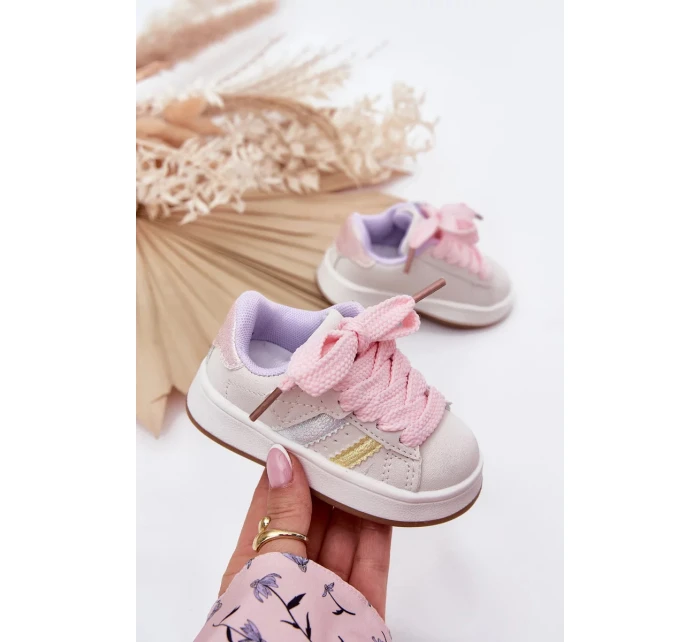 Dětské sportovní sneakers na suchý zip Celyna – multikolor