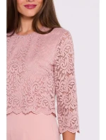 Dámský overal model 21292978 Pudr růžová - STYLOVE