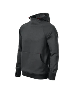 Pánská mikina s kapucí model 21822091 Tmavě šedá - Rimeck