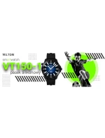 VELTORI VT150-1 Smartwatch Černý silikonový řemínek + černý náramek VELTORI VT150-1 Smartwatch Černý silikonový řemínek + černý náramek