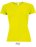 SOL'S Sporty Women Dámské raglánové sportovní tričko 25.1159 neon yellow SOL'S Sporty Women Dámské raglánové sportovní tričko 25.1159 neon yellow