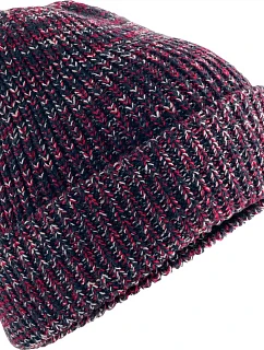 Beechfield B 328 Pletená čepice "Campfire" 53.0328 navy speck