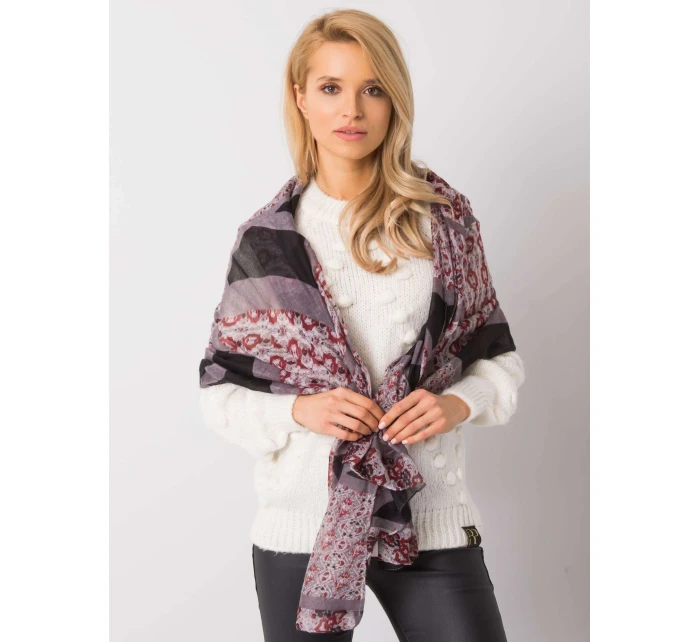 Šátek AT CH F106011 3 tmavě šedý