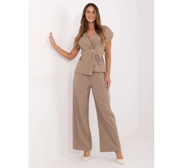 Komplet IT KMPL model 21388984 ciemny bezowy - FPrice Komplet IT KMPL model 21388984 ciemny bezowy - FPrice