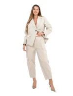 Spodnie IT SP model 22029943 jasny beżowy - FPrice