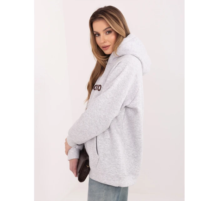 Mikina RV BL A1034.30 melanžově šedá Mikina RV BL A1034.30 melanžově šedá