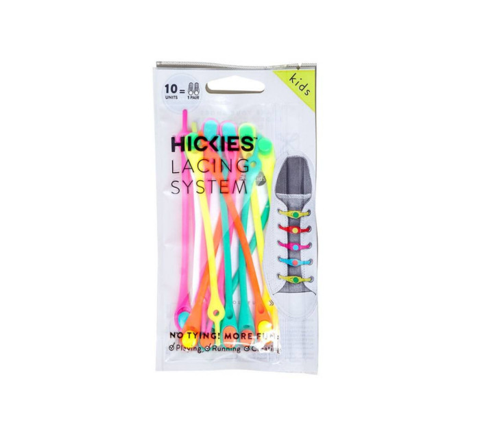 Dětské elastické tkaničky Hickies (10ks)