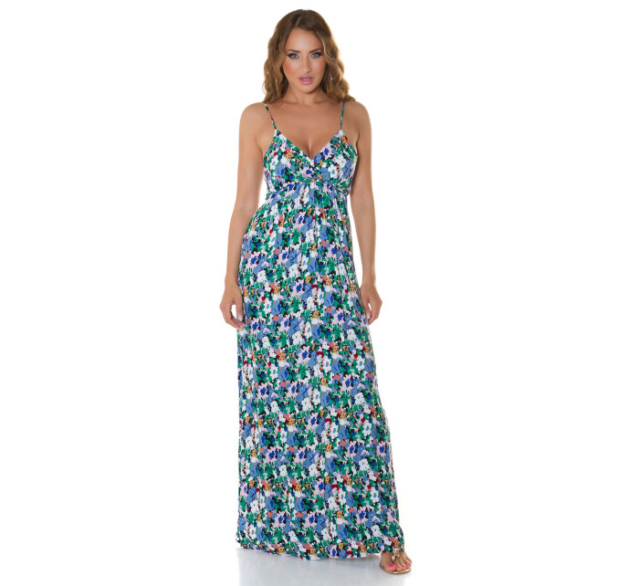 Trendy Summer Maxi dress with print