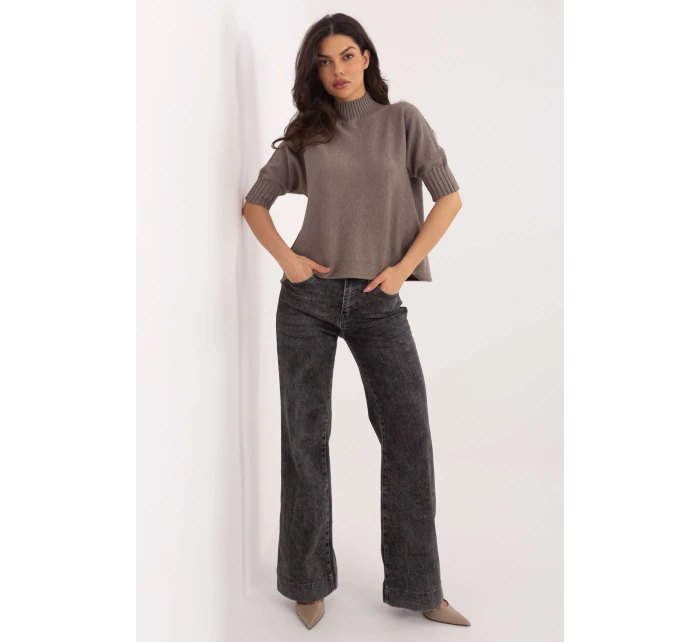 Svetr s krátkým rukávem model 222444 Italy Moda Svetr s krátkým rukávem model 222444 Italy Moda