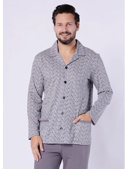 Pyžamo  long/r M2XL rozepínací model 21955083 - HOTBERG