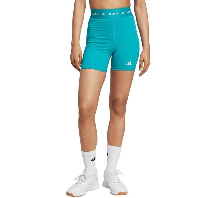 Dámské šortky adidas Techfit tyrkysové JW7561 dámské