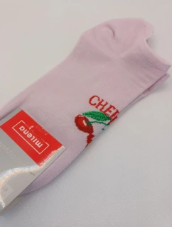 Dámské kotníkové ponožky model 21713023 Růžové - Milena