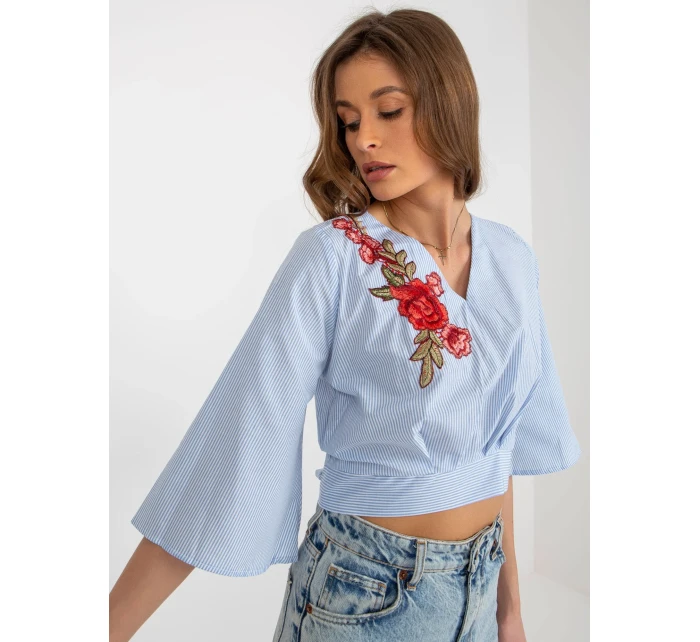 Halenka LK BZ 506243.78 bílá a modrá