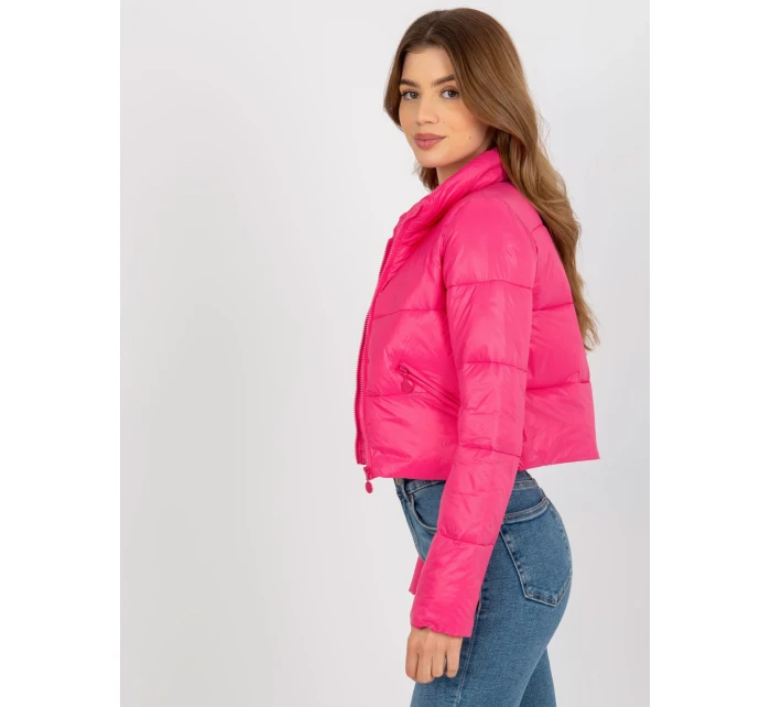 Dámská bunda NM KR XZ 005A .98P tmavě růžová - FPrice Dámská bunda NM KR XZ 005A .98P tmavě růžová - FPrice