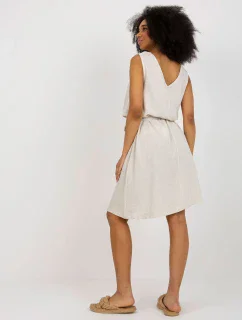 Šaty WN SK VE38.06 světle béžová