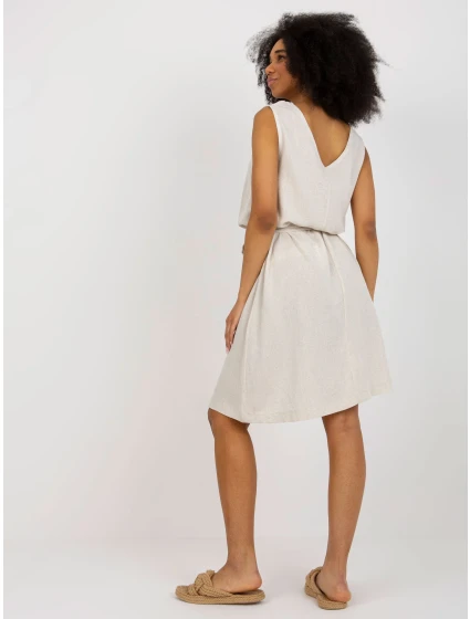 Šaty WN SK model 18404967 světle béžová - FPrice