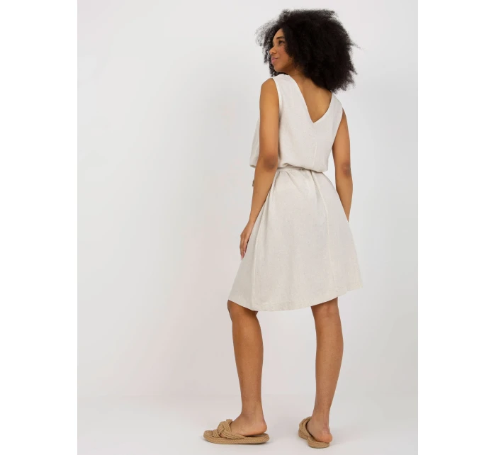 Šaty WN SK model 18404967 světle béžová - FPrice