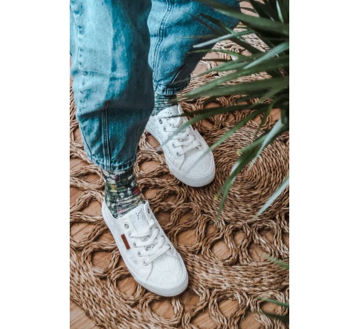 Dámské módní tenisky Big Star - bílé Dámské módní tenisky Big Star - bílé