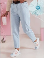 Dámské kalhoty s páskem SOFELIA modré FashionStreet UY2504