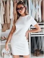 Dámské pruhované mini šaty RIBBINA white FashionStreet EY2575