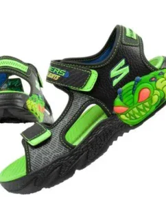 Sandály Skechers Jr 400614L/BKLM