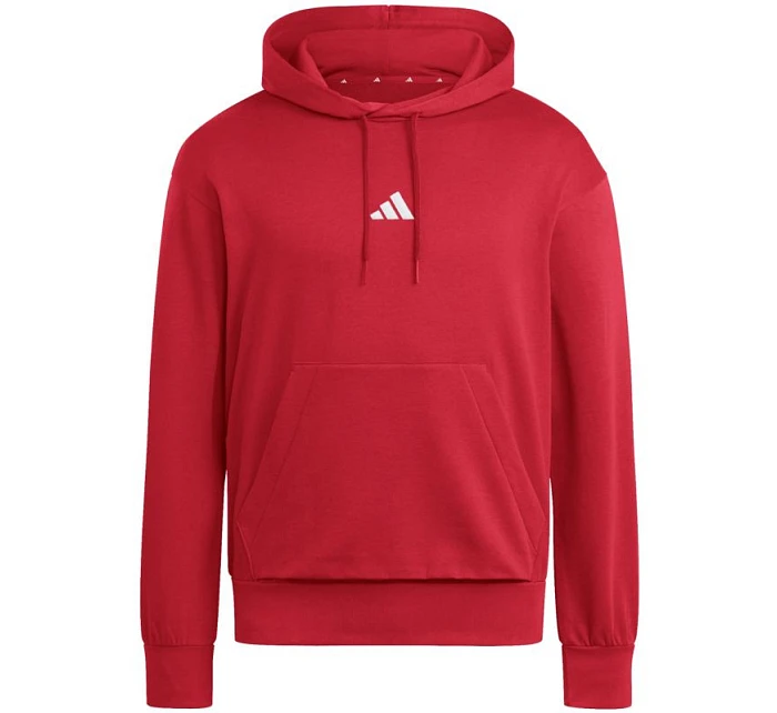Pánská mikina adidas Essentials Feelcozy Hoodie červená KC0907 pánské