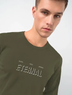 Vamp - Pánské bavlněné pyžamo s manžetami 21965 - Vamp