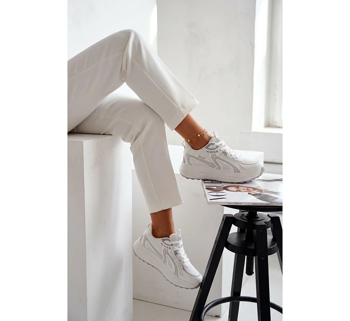 Dámské sportovní tenisky Big Star model 22073011 HIPOLY SYSTEM Bílé - Big Star Shoes