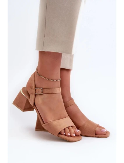 Sandály LT33 karamelové - Step in style