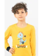 Dětské pyžamo dlouhé Dino