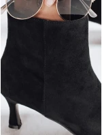 Dámské semišové kozačky černé model 21993194 - Dstreet Dámské semišové kozačky černé model 21993194 - Dstreet