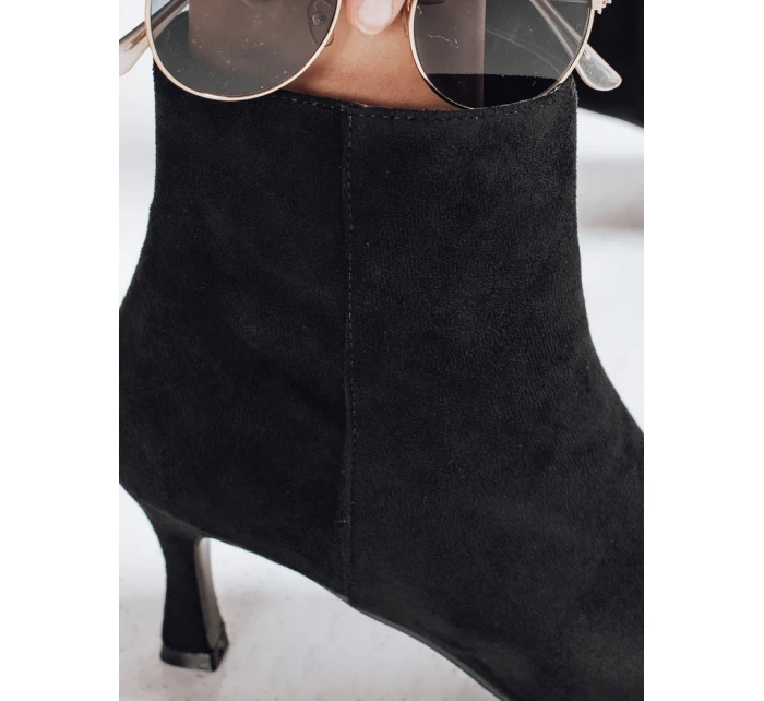 Dámské semišové kozačky černé model 21993194 - Dstreet Dámské semišové kozačky černé model 21993194 - Dstreet