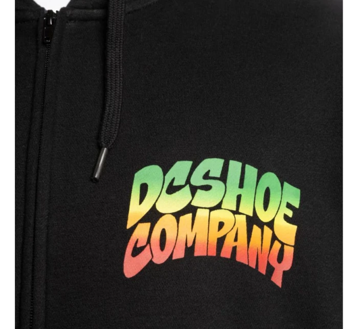 DC Hot Box Mikina na zip ADYSF03146-KVJ0 Black L
