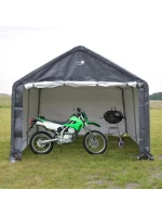 ZAHRADNÍ GARÁŽ PIVILON 3,50x3,50x2,60M SASKA GARDEN GREY