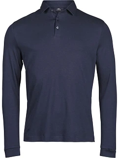 TJ 1442 Pima polo s dlouhým rukávem model 22464899 navy - Tee Jays