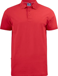 ProJob 2021 Pique Polo Pánské pracovní piqué polo z těžké bavlny 64.2021 red