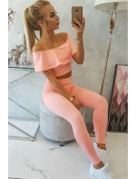 Sada s volánem meruňka