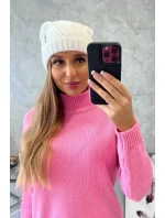 Dámská čepice Klarysa K394 bílá Dámská čepice Klarysa K394 bílá