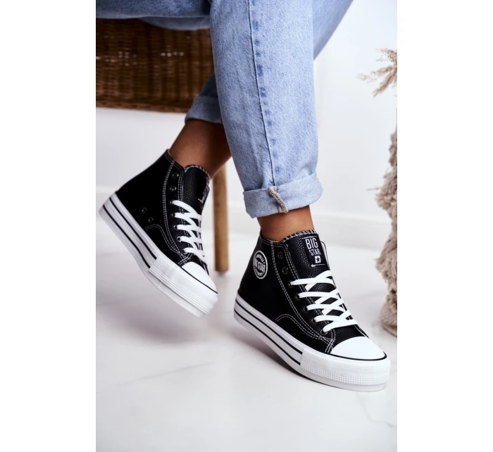 Dámské Tenisky Big Star Černý GG274012