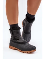 Dámské Sněhule Zateplené Kožešinou Na  Černé model 21676953 - Lee Cooper