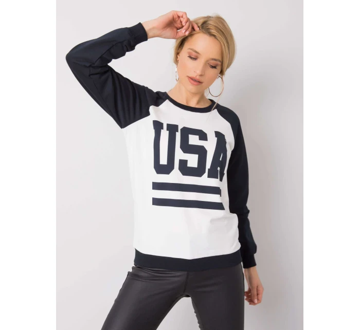 Mikina DS BL model 15091522 tmavě modrá a bílá - FPrice