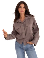 Koszula IT KS model 21302569 ciemny bezowy - FPrice