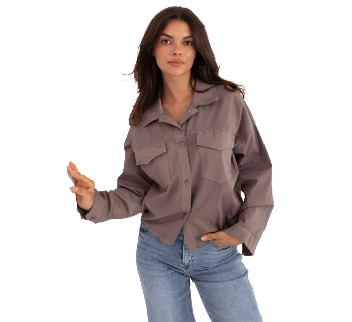 Koszula IT KS model 21302569 ciemny bezowy - FPrice