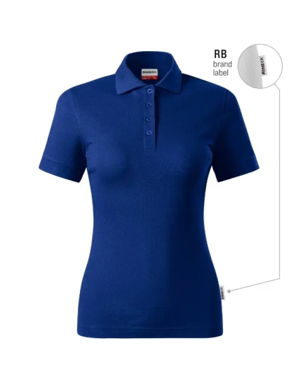 Resist Heavy Polo polokošile dámská královská modrá 05 (brand label) Resist Heavy Polo polokošile dámská královská modrá 05 (brand label)