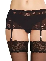 Dámská podvazkový pas Babette 945 Černá - DeLafense