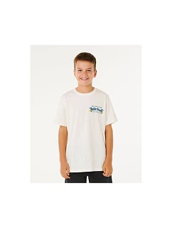 Chlapecké tričko RIP CURL Rip Curl Pro 26 Tee – Boys, bílé, dětské