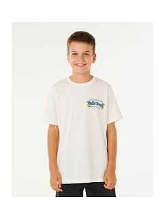 Chlapecké tričko RIP CURL Rip Curl Pro 26 Tee – Boys, bílé, dětské